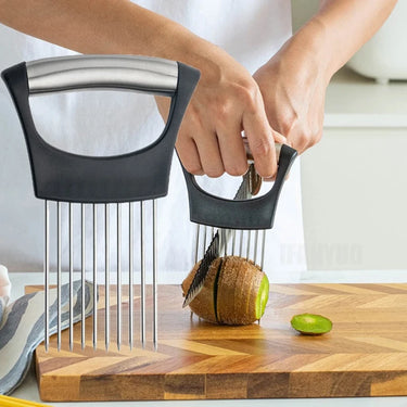 Arthritis Aid Vegetable Slicer with Stainless Steel Holder